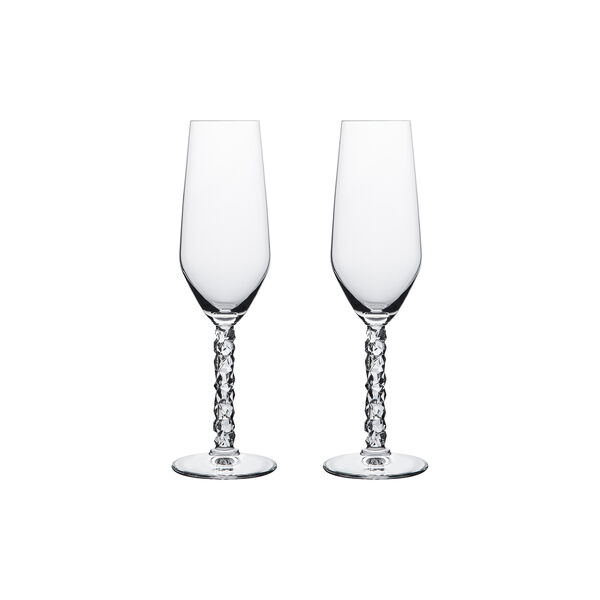 Carat champagneglas, 2st., Orrefors