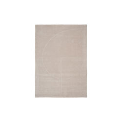 Lineal Poem golvmatta, beige, Linie Design