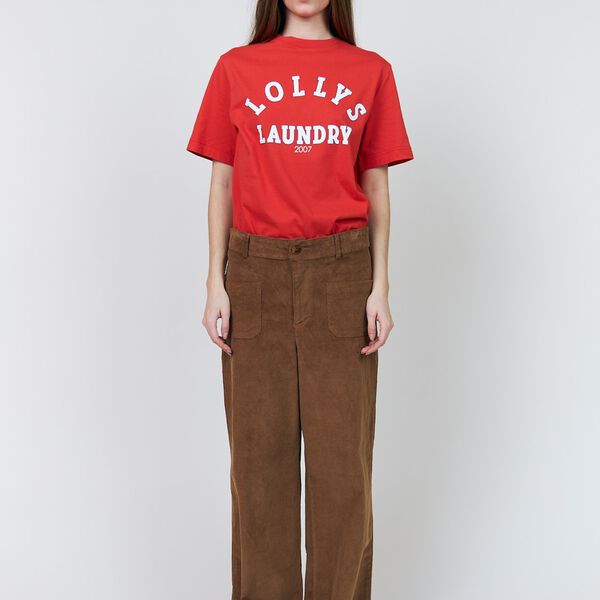 TessaLL Tee SS, red, Lollys Laundry
