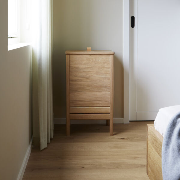 A Line Laundry Box, oiled oak A Line Laundry Box, oiled oak, Form & Refine