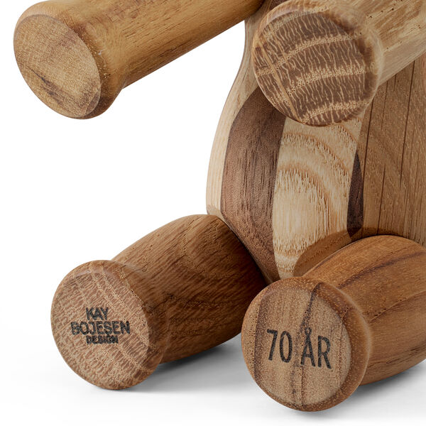 Elefant Reworked Anniversary mini mixed wood, Kay Bojesen Denmark