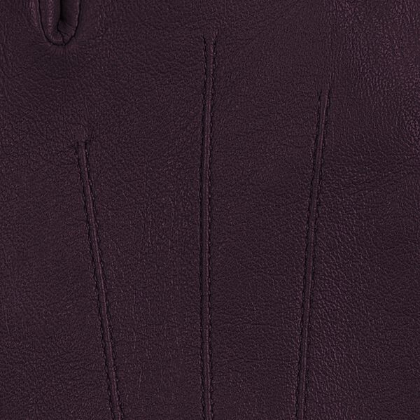 Carla läderhandske, deep purple, Kessler