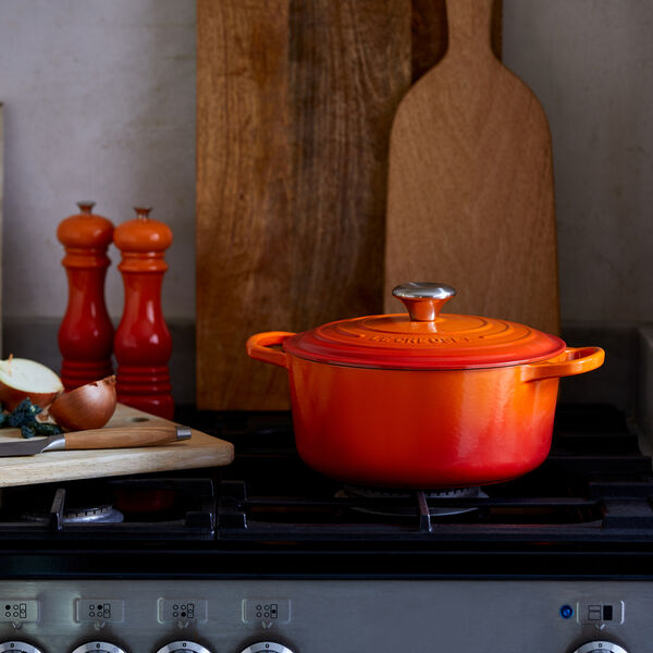 Liten bestick- & redskapsf&ouml;rvaring, volcanic, Le Creuset