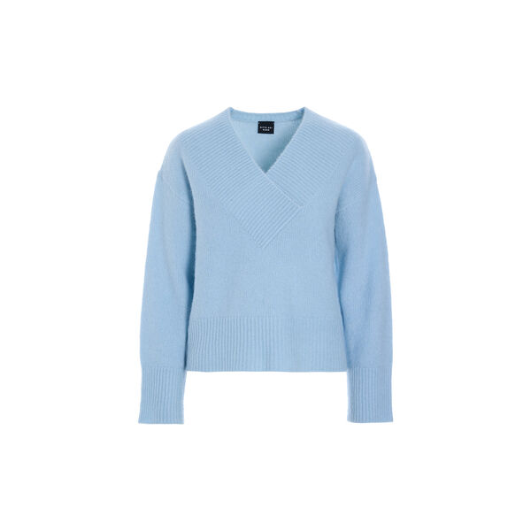 Hisashi Blus Med V-hals | Monet Blue, BITTE KAI RAND