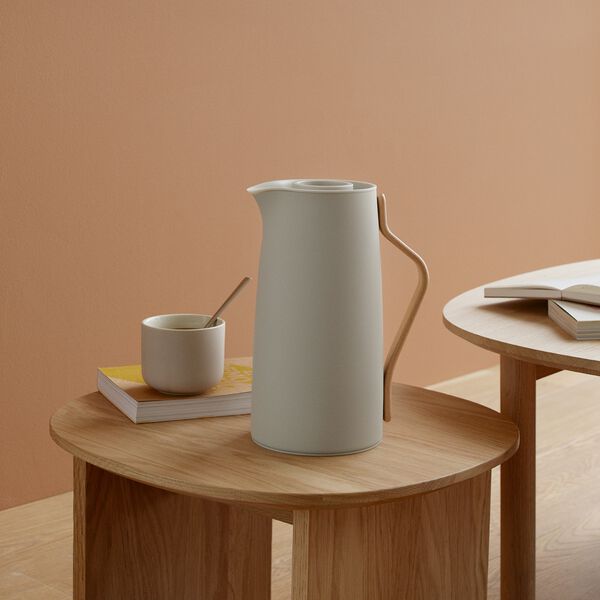 Emma kaffe-termoskanna, sand, Stelton