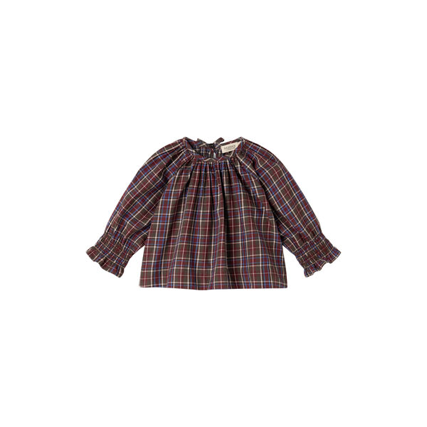 Tonala | Chocolate Check | Blus, MarMar Copenhagen