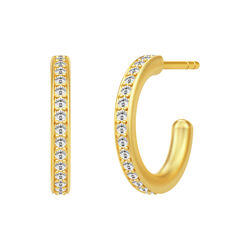 Infinity mini hoops, guld, Julie Sandlau