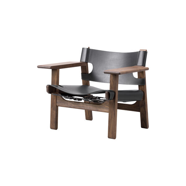 2226 The Spanish Chair, black/oljad valn&ouml;t, Fredericia Furniture
