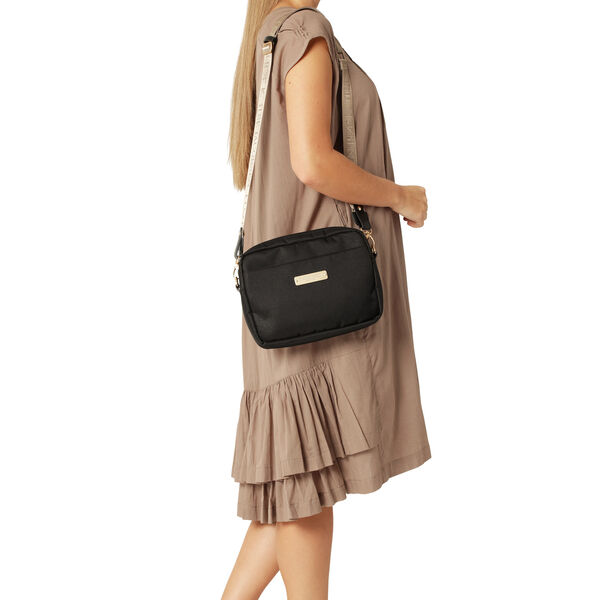 Travel Cross Body Bag, black, Ilse Jacobsen Hornbæk