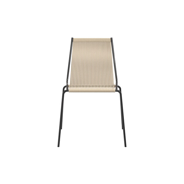 Noel Chair, black/nature linen, Thorup Copenhagen
