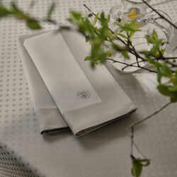 DAMASK servett, greige, Georg Jensen Damask