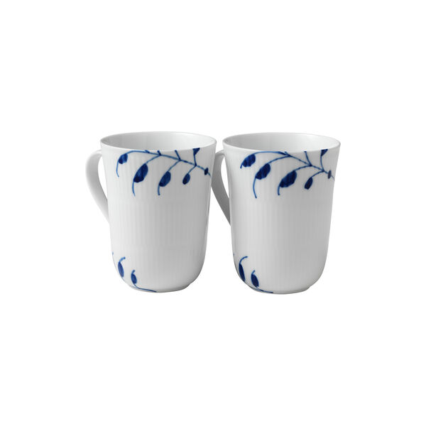 Blue Fluted Mega mugg 36 cl, 2 st., Royal Copenhagen