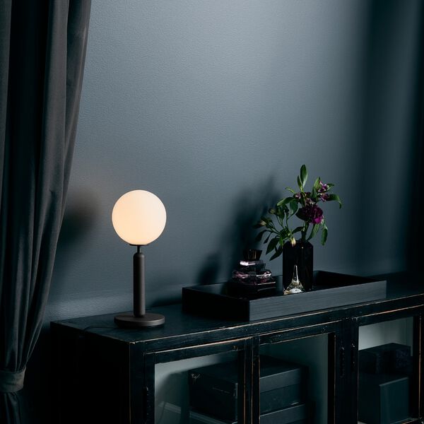 Miira Table Lamp, rock grey/opal, Nuura