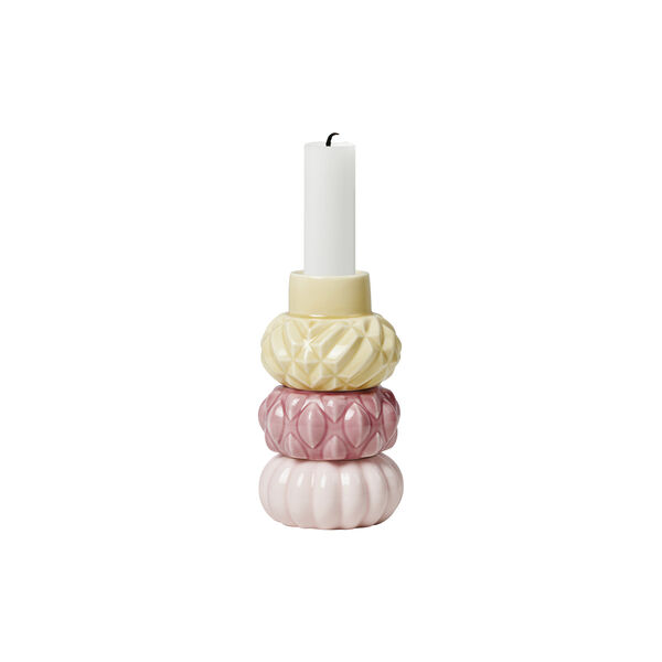 Samsurium Candlestack 3 st, mimosa/blush/powder, Dottir Nordic Design