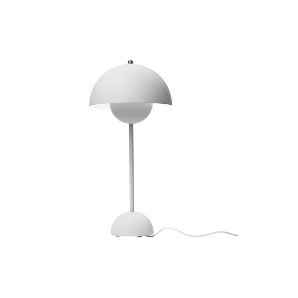 Flowerpot VP3 Table Lamp, matt light grey Flowerpot VP3 Table Lamp, matt light grey, &Tradition