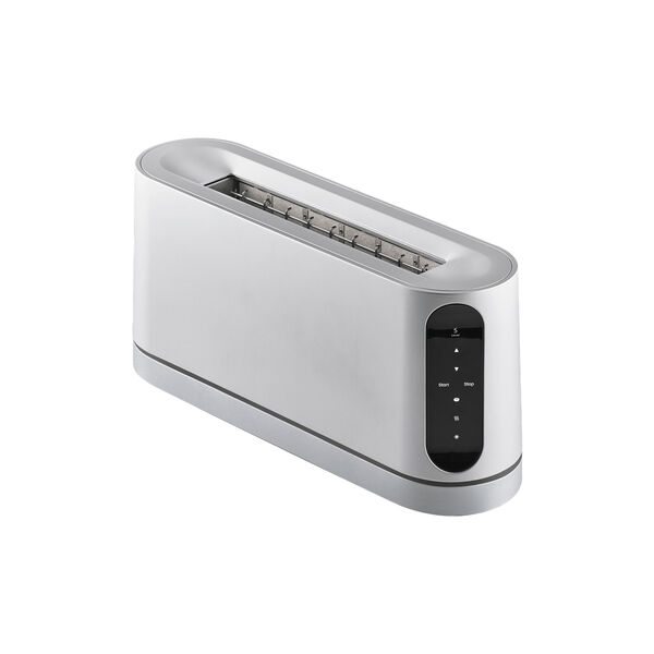 Long Slot Toaster, silver, Jacob Jensen