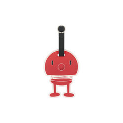Hoptimist Bag tag, red, Hoptimist