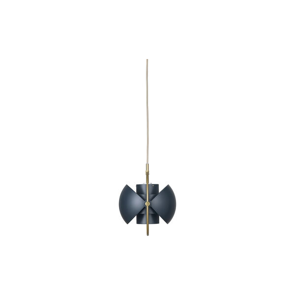Multi-Lite Pendant, midnight blue/brass, GUBI