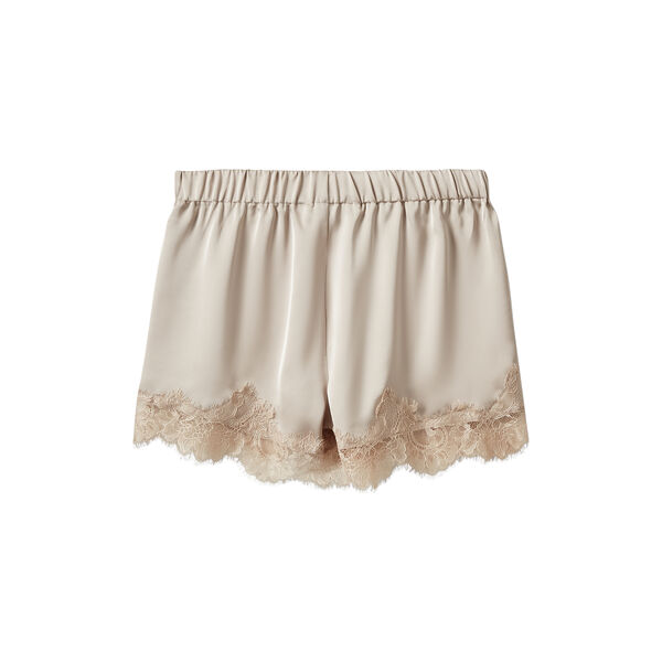 VADA LACE DETAILED SHORTS, feather gray, Sofie Schnoor