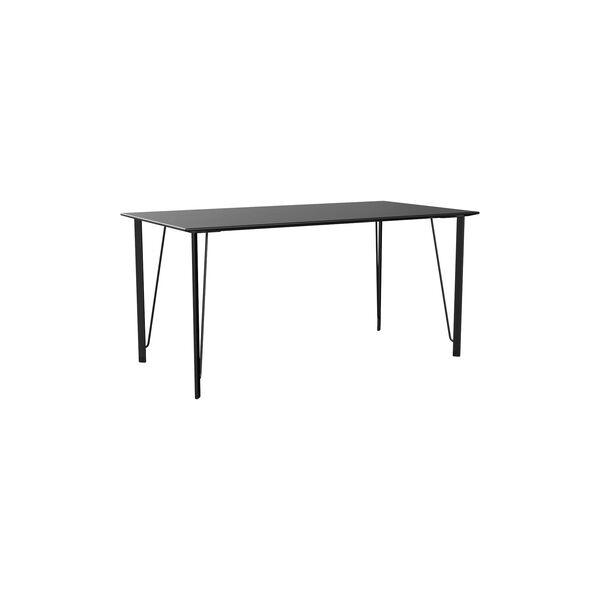 FH3605&trade; skrivbord, black ash/black, Fritz Hansen