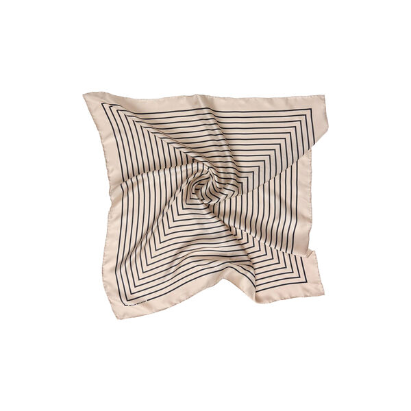 GRAPHIC&nbsp;STRIPES Scarf, cream/black, Bella Ballou