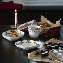 Star Fluted Christmas kopp med h&ouml;gt handtag, Royal Copenhagen