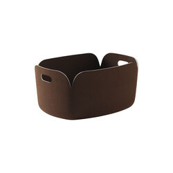Restore Basket, dark brown, Muuto