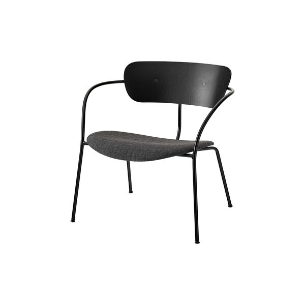 Pavilion AV6 loungestol, svart/gr&aring;, &Tradition