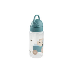 Tiny Farm Straw Bottle, blue, Done by Deer