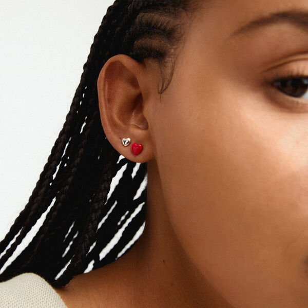 MAEVE Studs 2 set, silverpl&auml;terat, Pilgrim