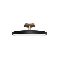 Asteria Up Plus Ceiling Lamp, black, UMAGE