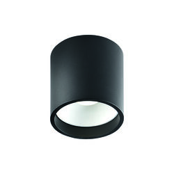 SOLO 2 ROUND taklampa, svart/vit, LIGHT-POINT