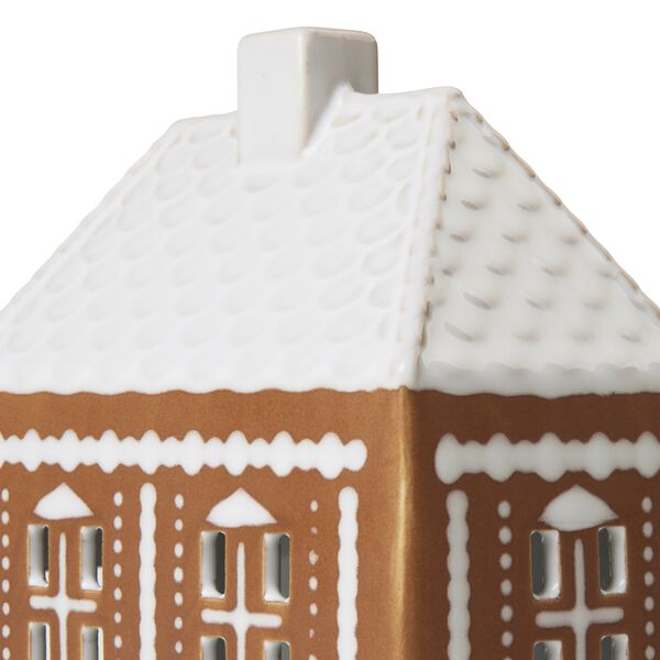 Gingerbread ljuslykta, brun Gingerbread ljuslykta, brun, Kähler