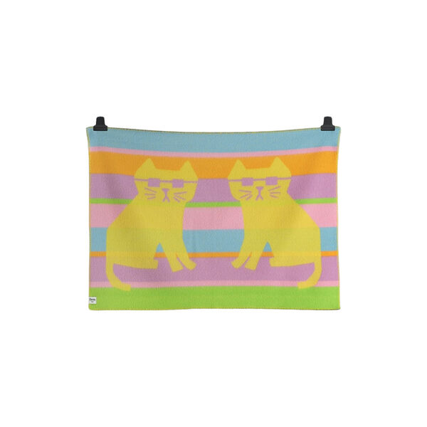 COOL CATS Half Size Throw, multi, R&oslash;ros Tweed