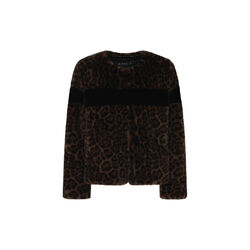 Leo Fur Coat, brown leo, Micha
