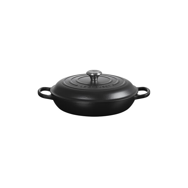 Signature buff&eacute;tgryta 30 cm, matte black, Le Creuset