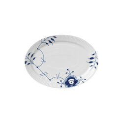 Blue Fluted Mega oval tallrik, 28 cm, Royal Copenhagen