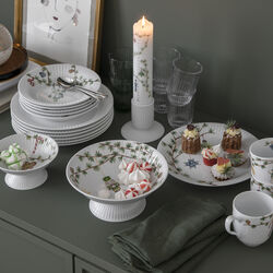 Hammersh&oslash;i Christmas sk&aring;l p&aring; fot, K&auml;hler