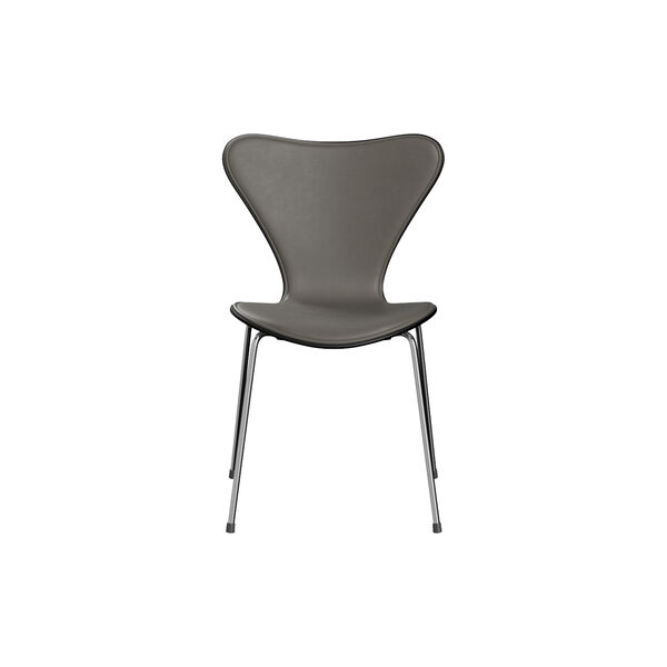 Serie 7&trade; 3107 Front Upholstered Chair, Essential lava, Fritz Hansen