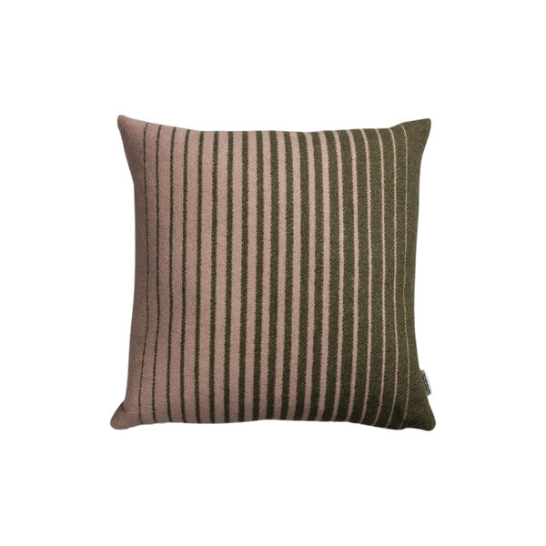 ÅSMUND GRADIENT Cushion, pink/green, Røros Tweed