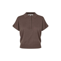 Claro Knit SS Polo, carafe, Second Female