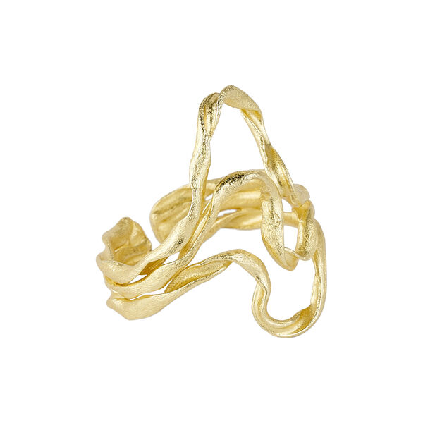 Willow ring, guldpläterat Willow ring, guldpläterat, Pure by Nat