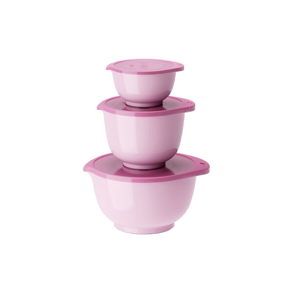 NEW Margrethe Br&ouml;stcancerf&ouml;rbundet Sk&aring;l Set 6 delar, pink, Rosti