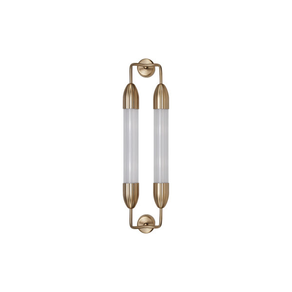 Lemon Squeeze Double Wall Lamp, plated brass, UMAGE