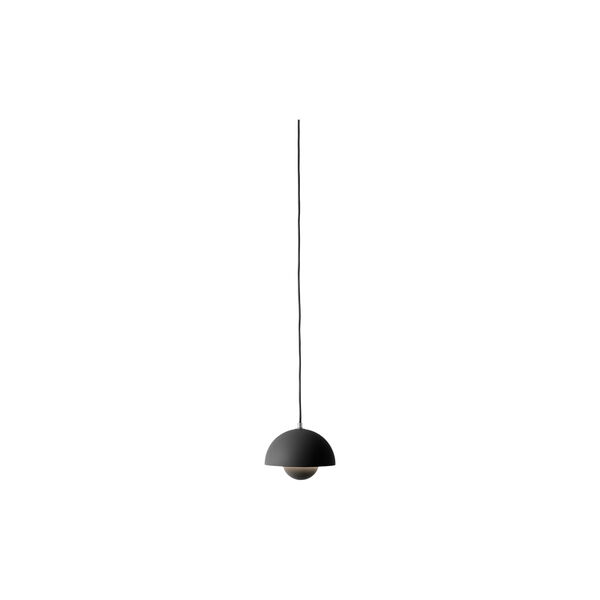 Flowerpot VP10 Pendant, matt black, &Tradition