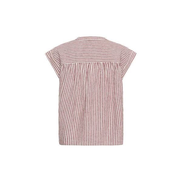 BettinaPW Blouse, burnt russet stripe, Part Two