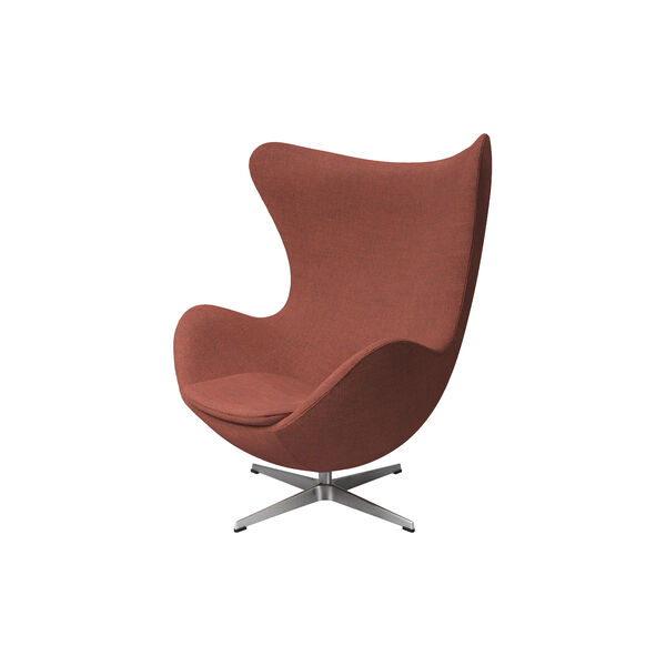 Ägget™ 3316 Loungestol, Re-wool 558 coral red/neutral, Fritz Hansen