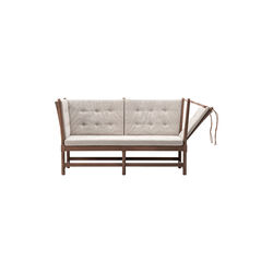 The Spoke-Back Sofa, Steelcut Trio 3 213/chestnut brown, Fredericia Furniture