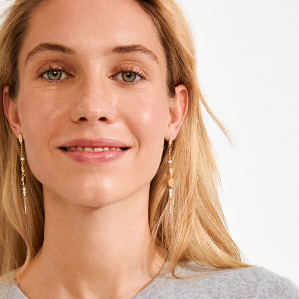 FIRE &ouml;rh&auml;ngen, guldpl&auml;terade, Pilgrim