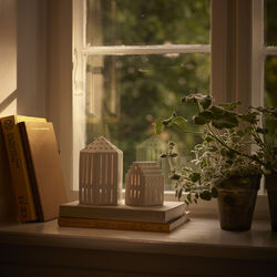 Urbania ljushus, vit, Kähler